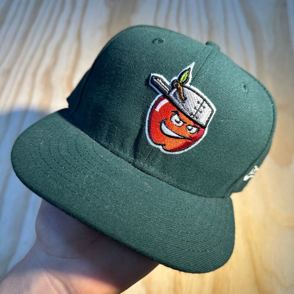 New Era 7 3/8 Mens Green Fort Wayne TinCaps 59FIFTY Fitted Hat MiLB